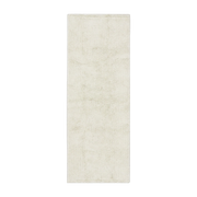 Long white rectangular wool rug 70x200cm Silouhette - Lorena Canals