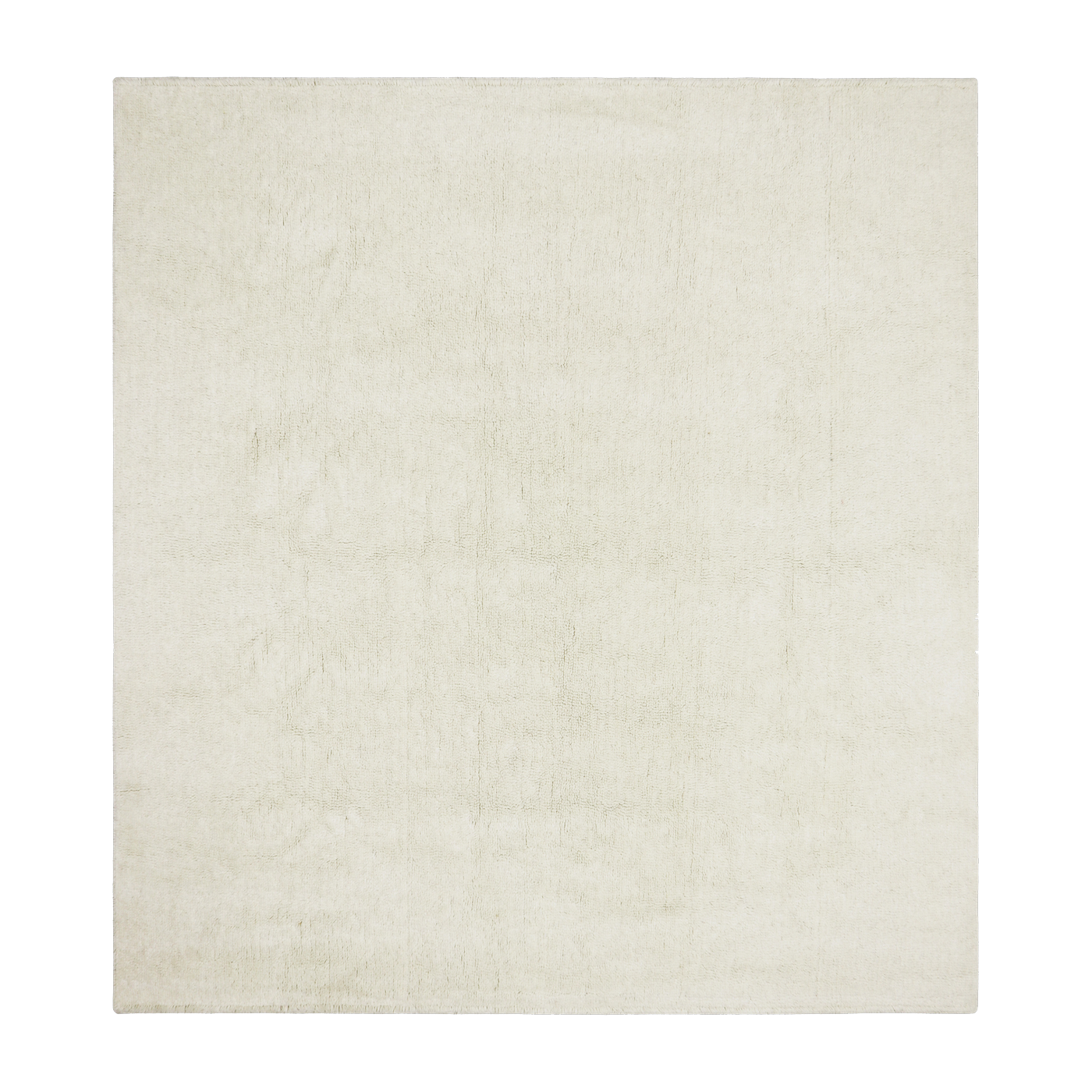 Tappeto in lana bianco recgtangolare 240x260cm Silouhette - Lorena Canals