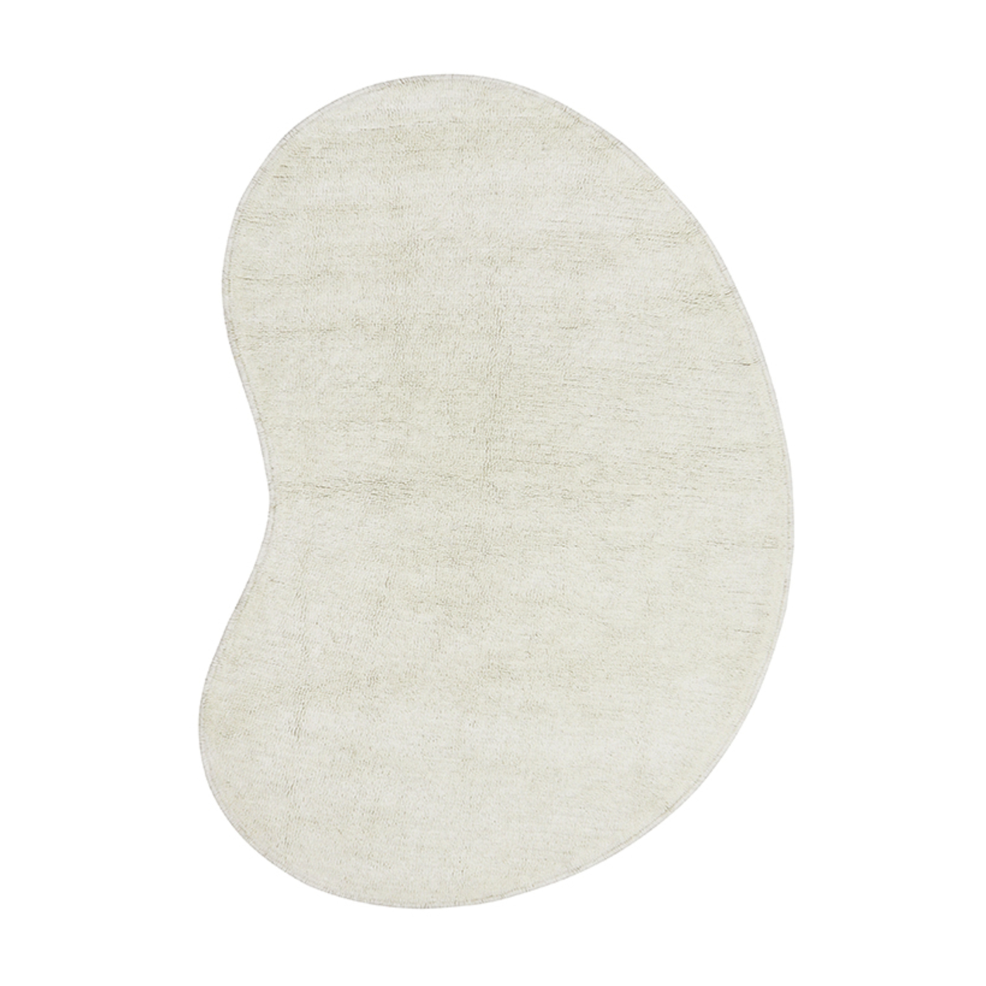 Tappeto in lana bianca 150x200 cm Silouhette - Lorena Canals