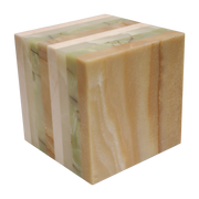 Cube aus Onyx 40x40x40cm Helena -. Studio Gaïa