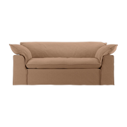 Braunes Samtsofa 204cm Nomade -. HKLIVING