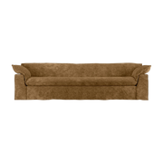 Cord-Sofa Altgold 305cm Nomad -. HKLIVING