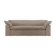 Stoffsofa pure earth 244cm Nomad - -. HKLIVING