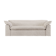 Divano in tessuto Taupe loop 244cm Nomad - HKLIVING