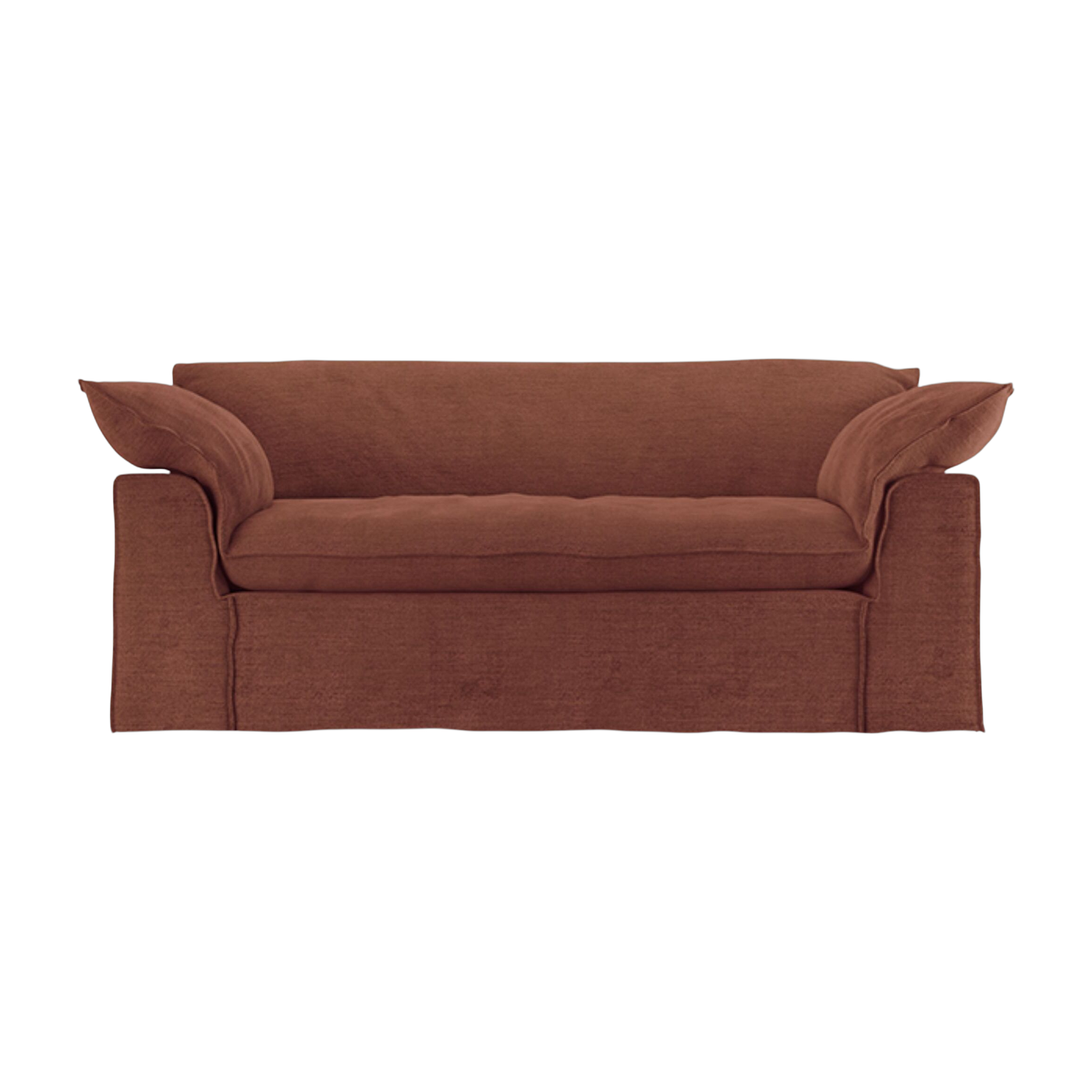 Divano in tessuto Royal velvet magnolia 204cm Nomad - HKLIVING