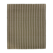 Vida Striped Bedspread Sand/Cream (230X275Cm) - HKLIVING