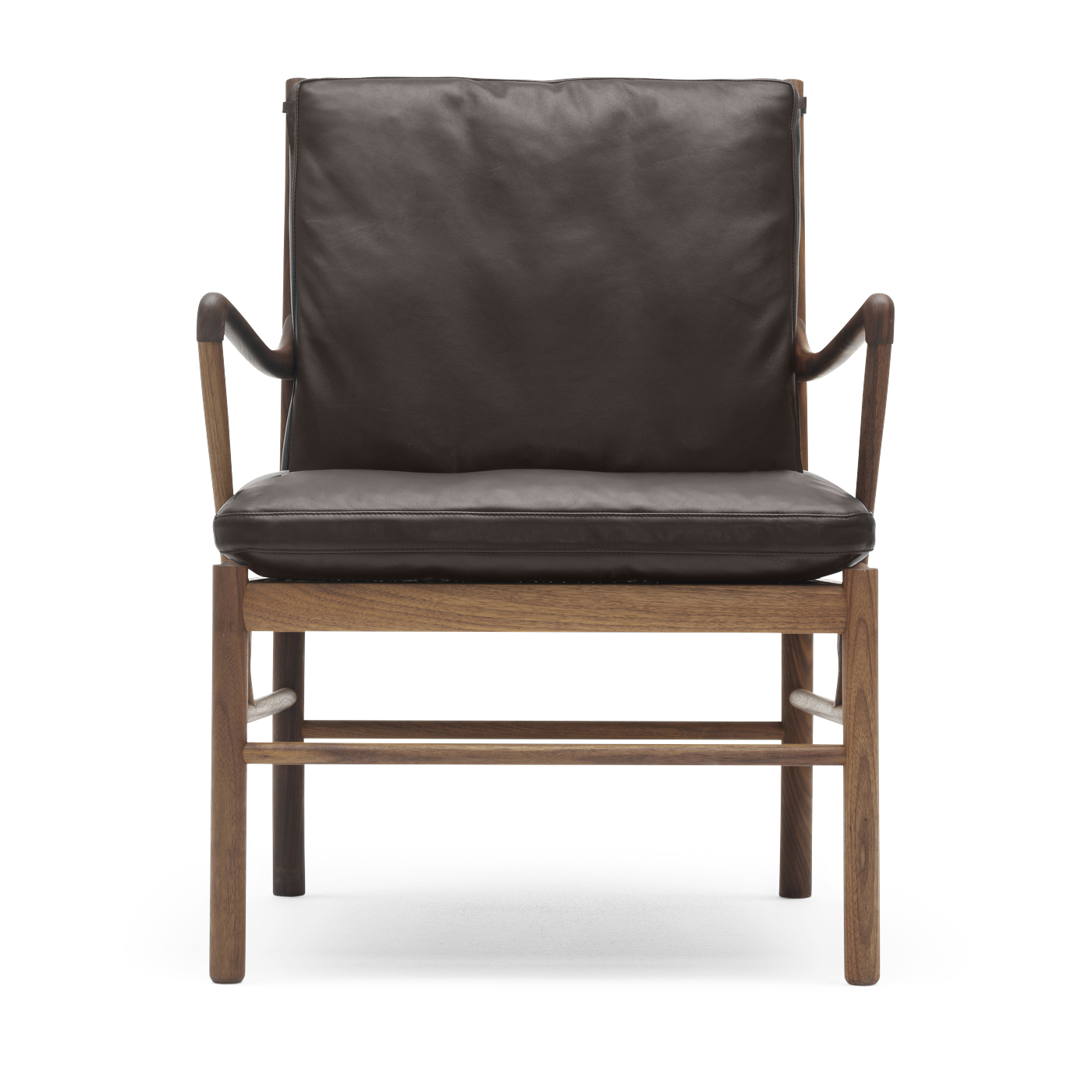 كرسي من الجوز المشبع بالزيت والمقعد من جلد thor 306 85cm OW149 - Carl Hansen & Søn
