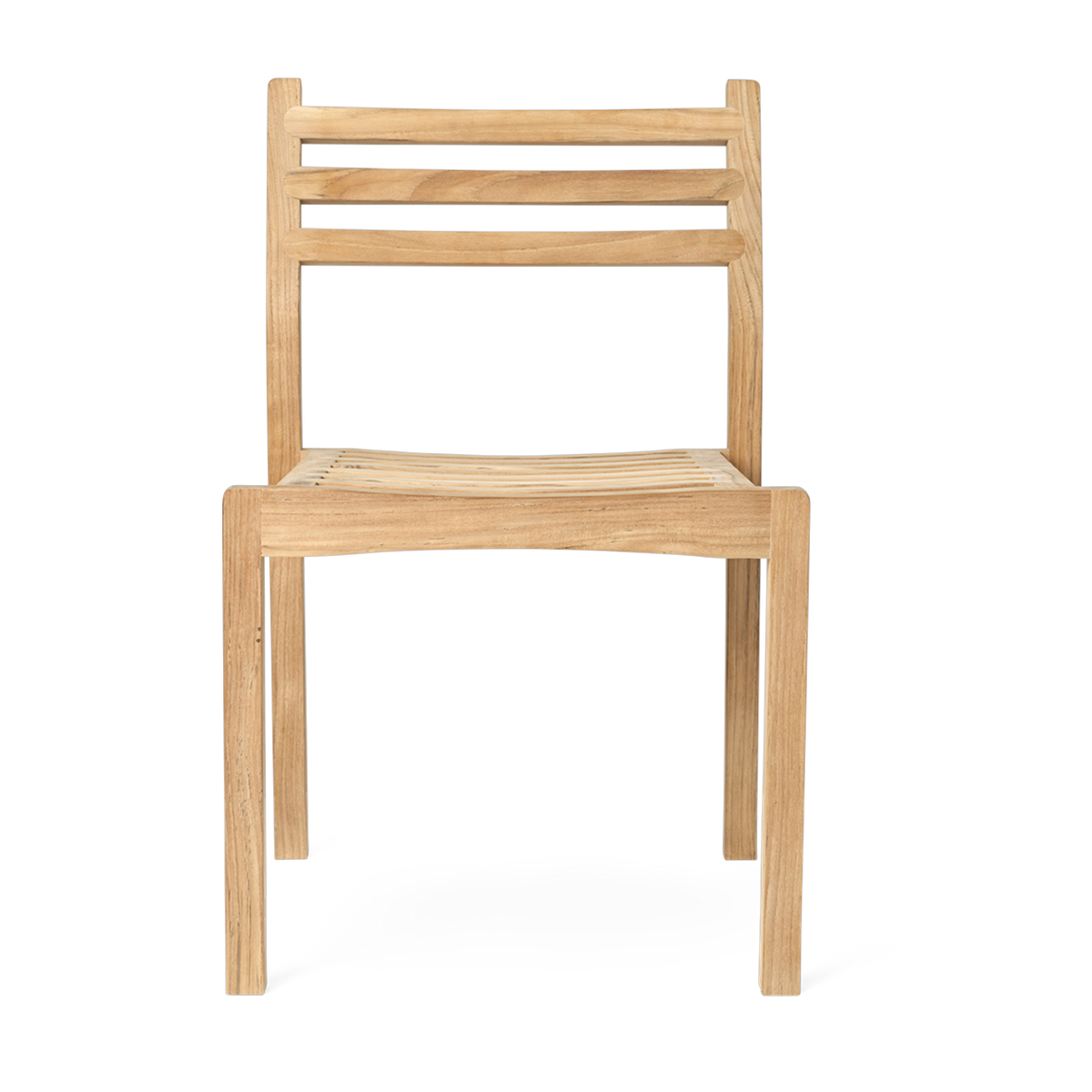Chaise d'extérieur en teck non traité 81cm AH501 - Carl Hansen & Søn