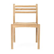 AH501 sedia da esterno in teak non trattato - 81 cm Carl Hansen & Søn