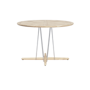 Tavolo da pranzo ronde in teak grezzo 110x74cm E022 - Carl Hansen & Søn