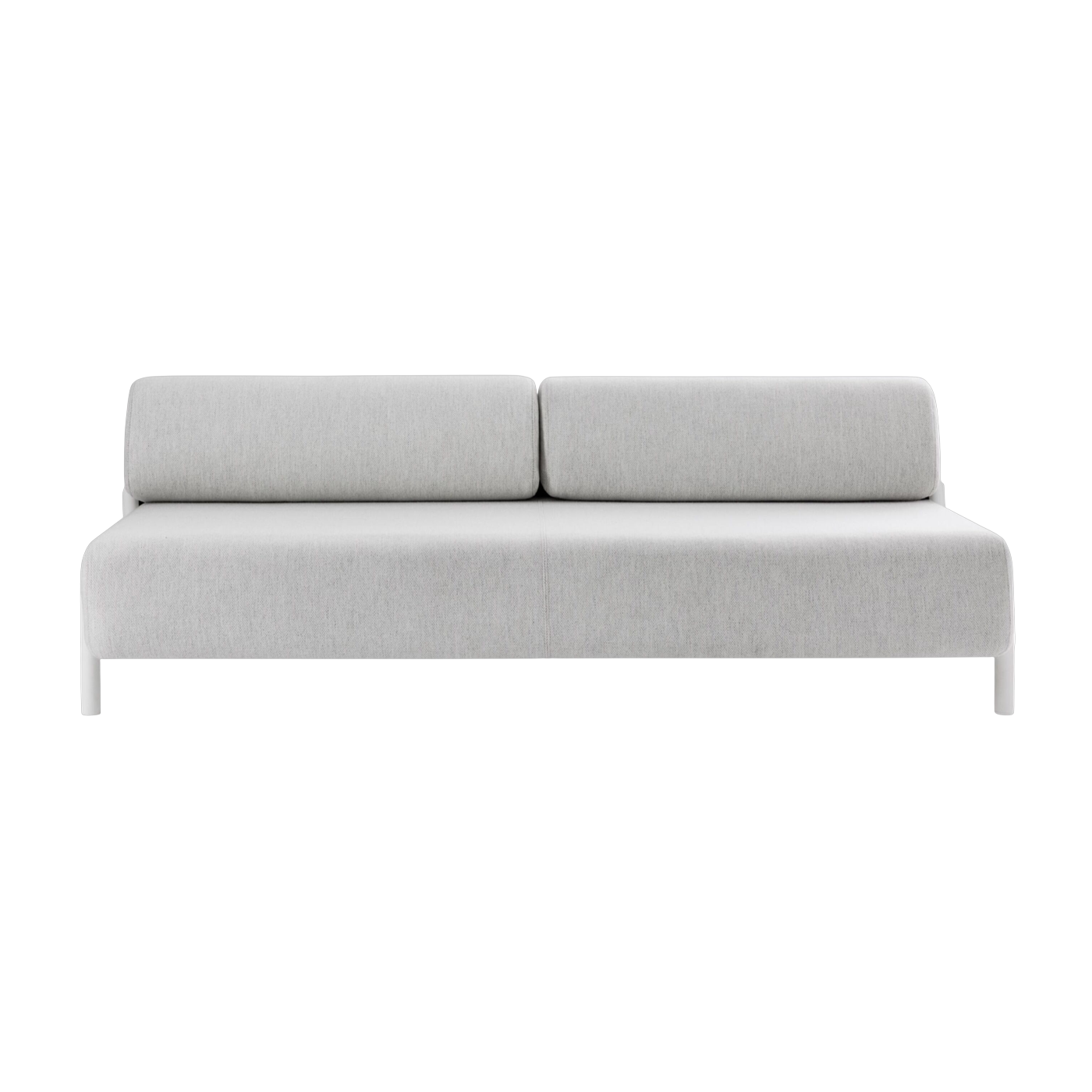 Divano a due posti gris clair 195cm Palo - Hem