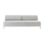 Canapé deux places gris clair 195cm Palo - Hem