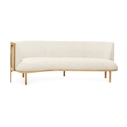 Sofá de angle izquierda en roble aceitado y hallingdal asiento 100 197cm RF1903 - Carl Hansen & Søn