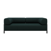 Two seater sofa with green arms 195cm Palo - Hem