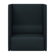 Fauteuil à dossier haut vert foncé 105x132cm Palo - Hem