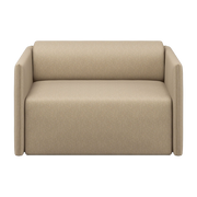 Beige low-back armchair 105x68cm Palo - Hem