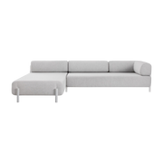 Modular left sofa angle gris clair Palo - Hem
