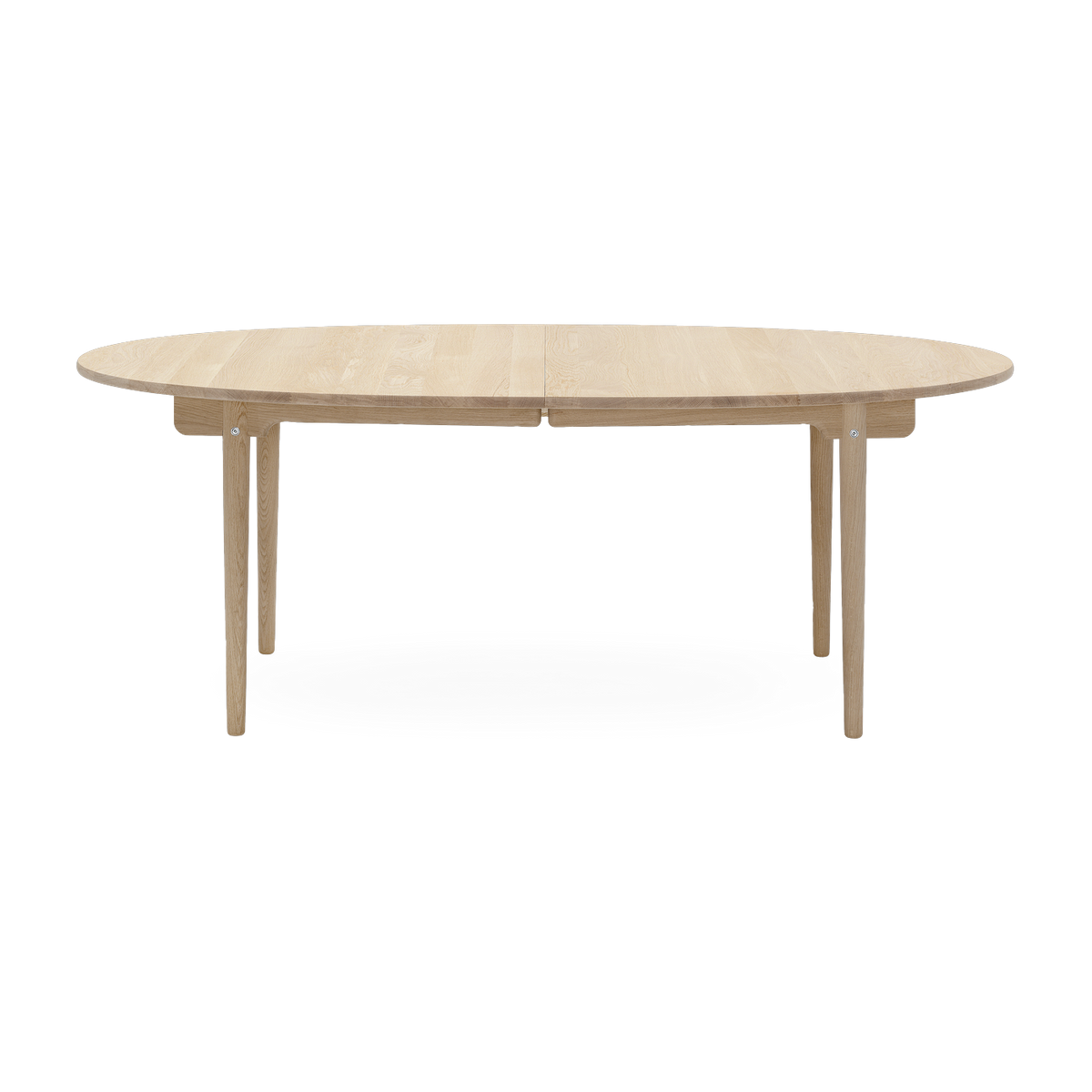 Mesa de comedor ovalada extensible de roble enjabonado 115x200cm CH338 - Carl Hansen & Søn