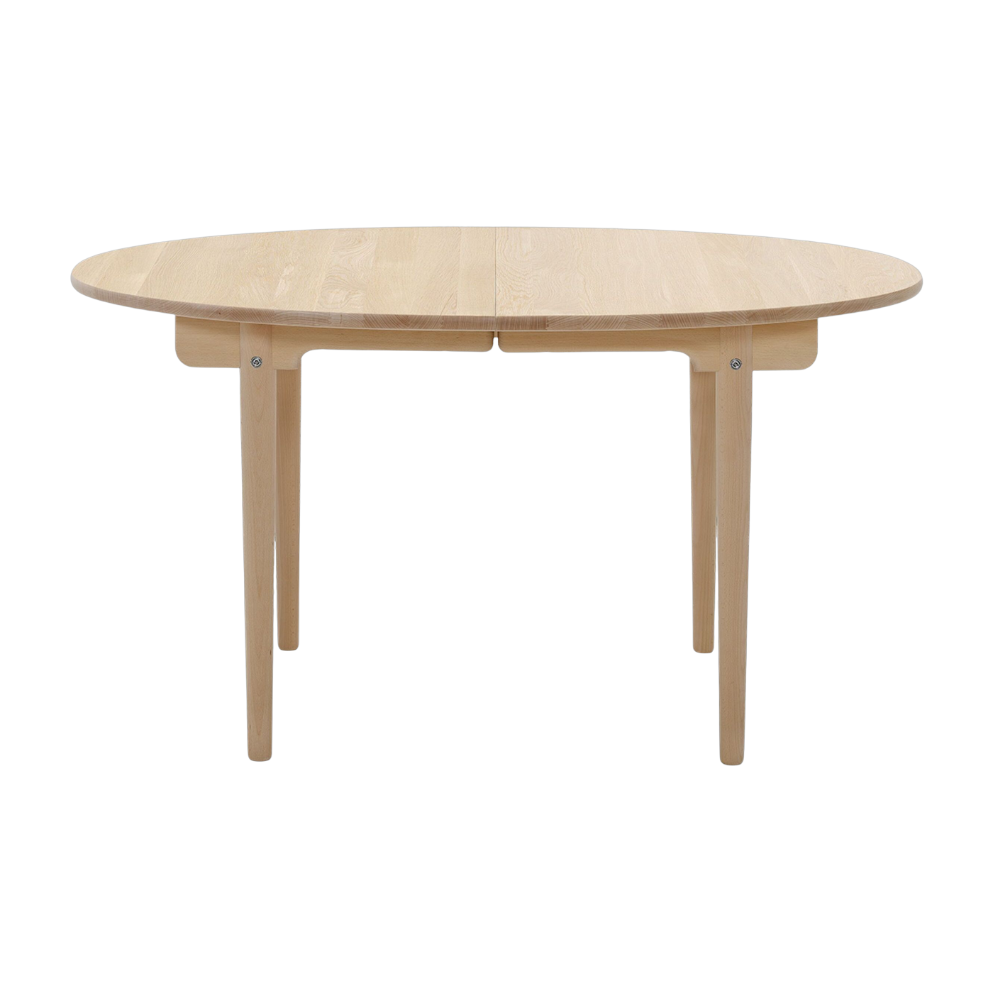 Oval extendable dining table in soaped oak 115x140cm CH337 - Carl Hansen & Søn