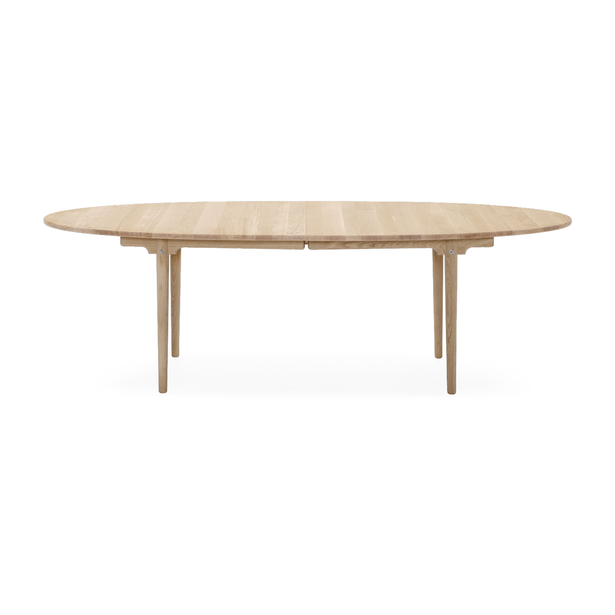 Mesa de comedor ovalada extensible de roble enjabonado 115x240cm CH339 - Carl Hansen & Søn