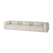 4-Sitzer-Sofa aus Polyester desert Beige Bouclé Yaro -. noo. ma