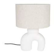 White concrete table lamp 30x30x41. 5cm Bibi - Zuiver