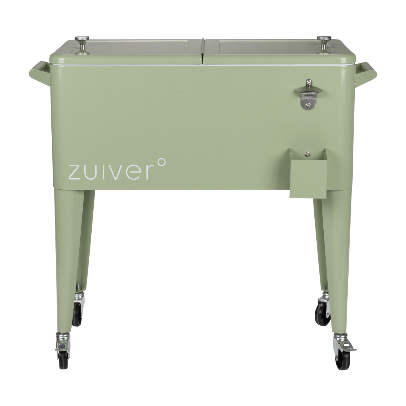 Glacière en plastique vert 47,5x91,5x86,5cm Cooler Be Cool - Zuiver