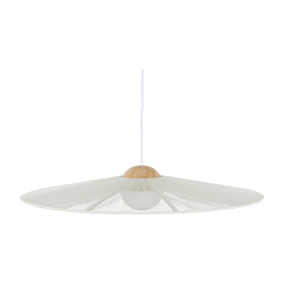 Suspension en fer beige 65x65x200cm Belle - Zuiver