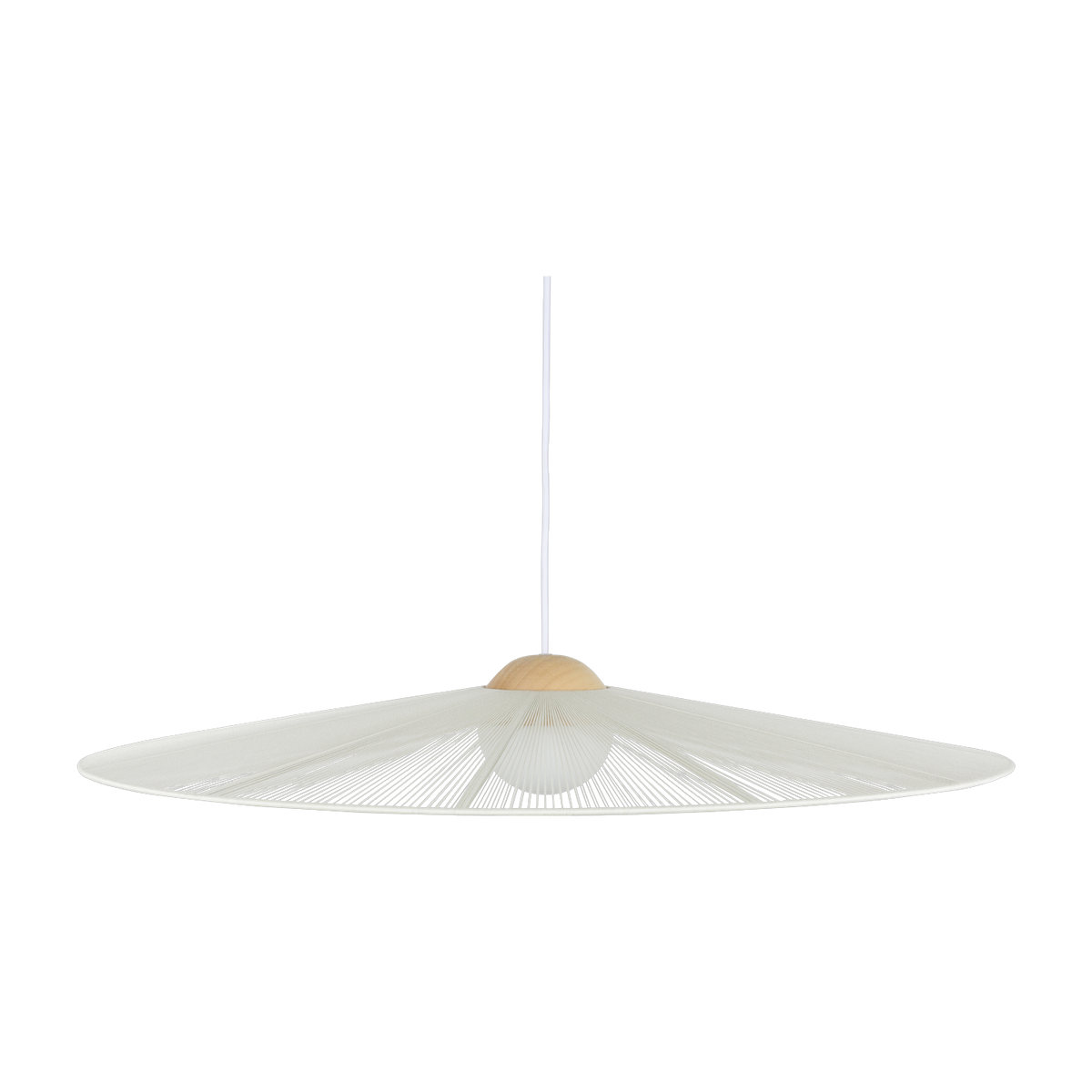 Suspension en fer beige 80x80x167cm Belle - Zuiver