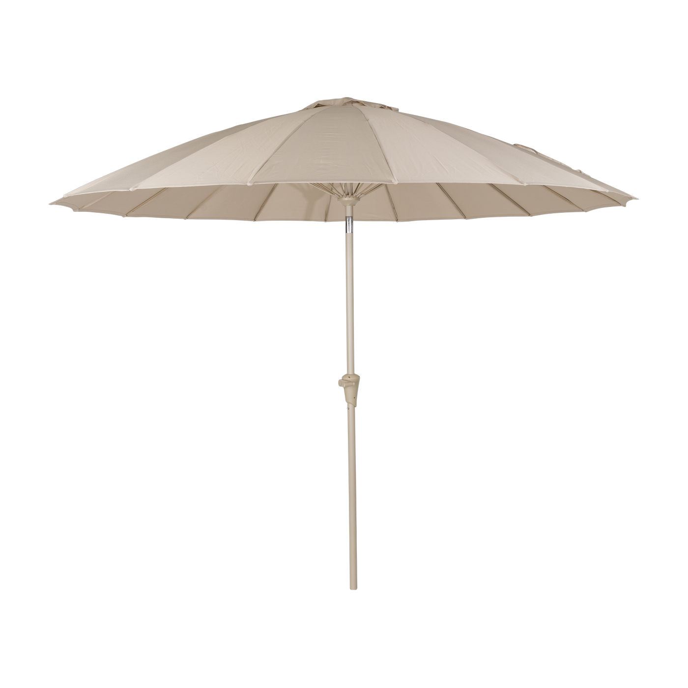 Parasol en polyester marron Sunshine Sunbrella - Zuiver