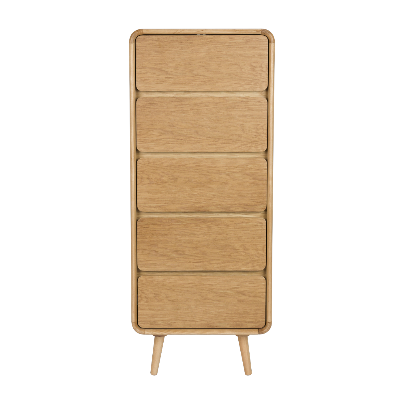 Kommode aus Naturholz 40x45x112cm Rise - -. Zuiver