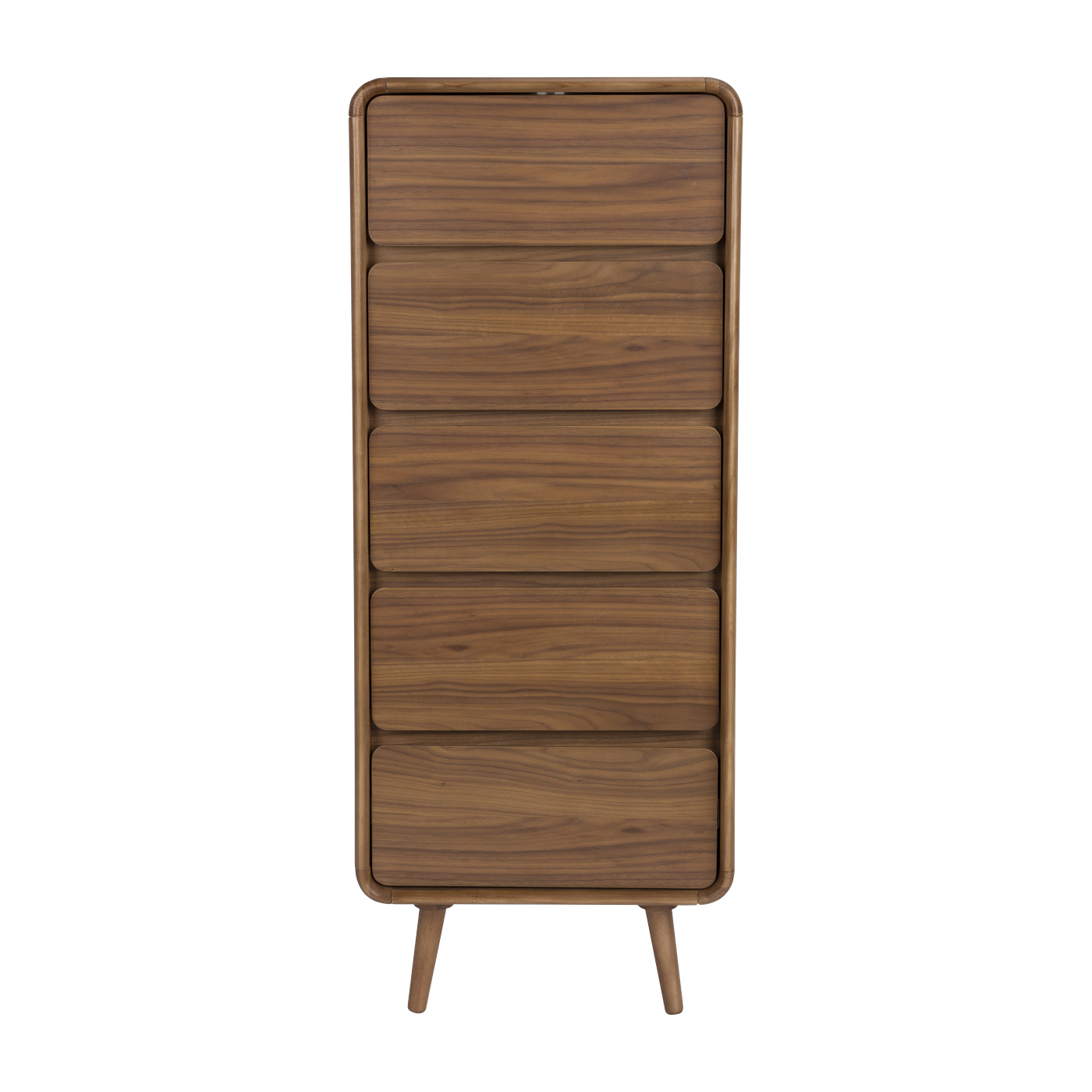 Kommode aus dunklem Holz 40x45x112cm Rise -. Zuiver