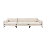 Canapé 4,5 places en tissu beige 101x230x82cm Summer Sofa - Zuiver