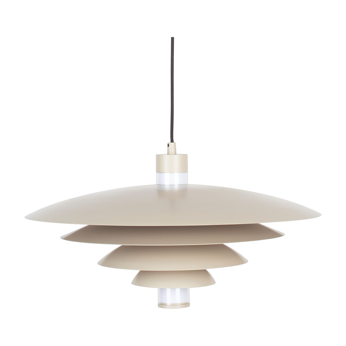 Cole colgante de metal y hierro beige 55x160cm - Zuiver