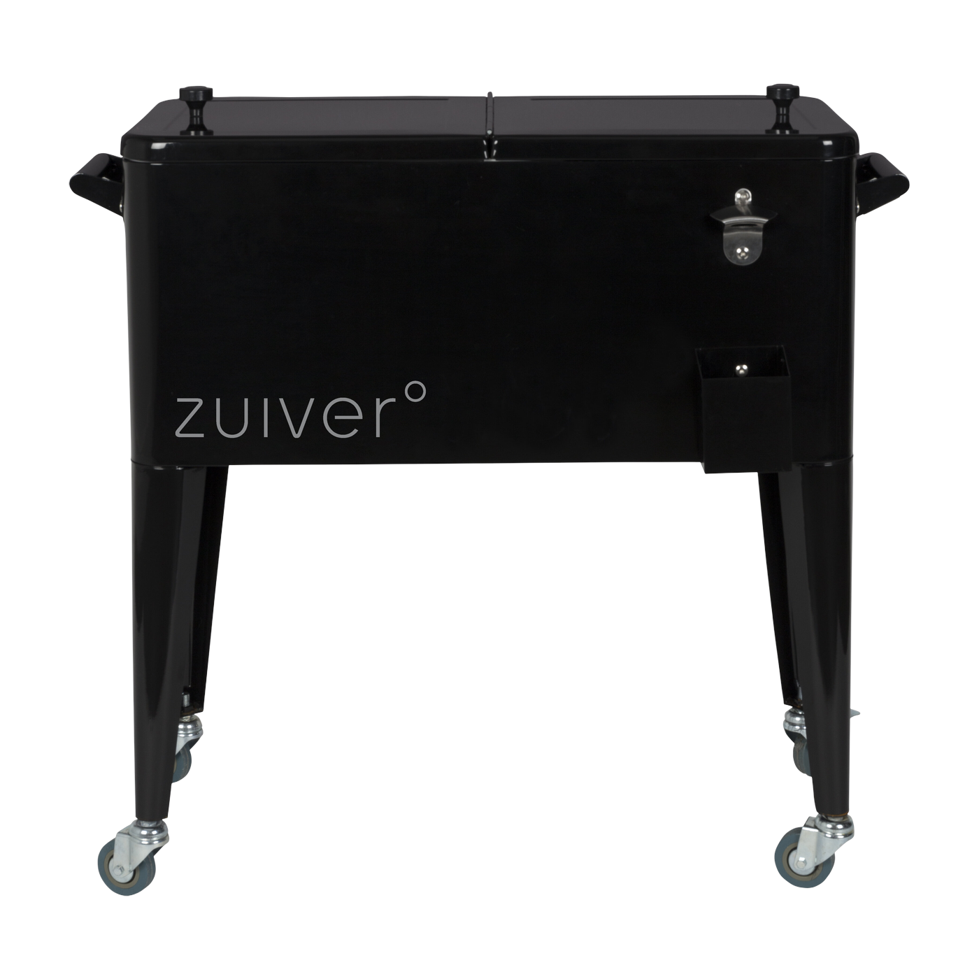 Nevera de plástico negra 47, 5x91, 5x86, 5cm Nevera Be Cool - Zuiver