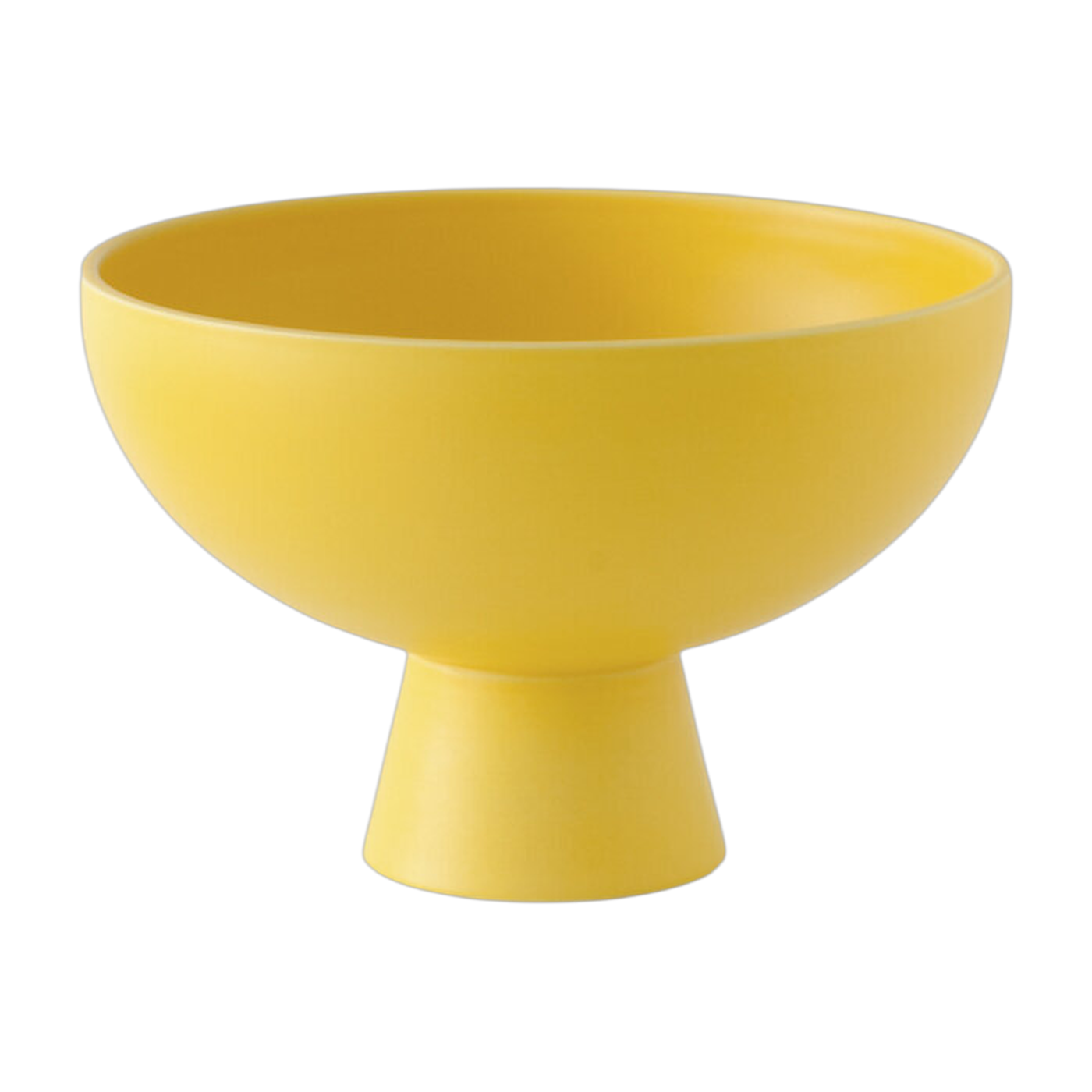 Cuenco de cerámica amarillo de 22 cm Strøm - Raawii