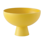 22 cm yellow ceramic bowl Strøm - Raawii