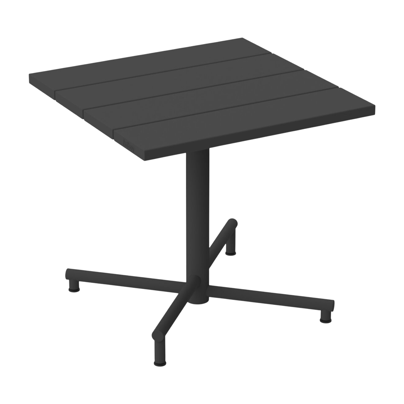 Tavolo da giardino Fred's Square in alluminio antracite 80x76cm - Fatboy