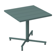 Fred's Square dark sage aluminum garden table 80x76cm - Fatboy