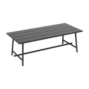 Table de jardin rectangulaire en aluminium anthracite 220x100x76cm Fred's - Fatboy