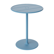 Table de jardin ronde en aluminium bleu 60x76cm Fred's - Fatboy