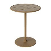 Gartentisch ronde aus Aluminium mocha 60x76cm Fred's -. Fatboy