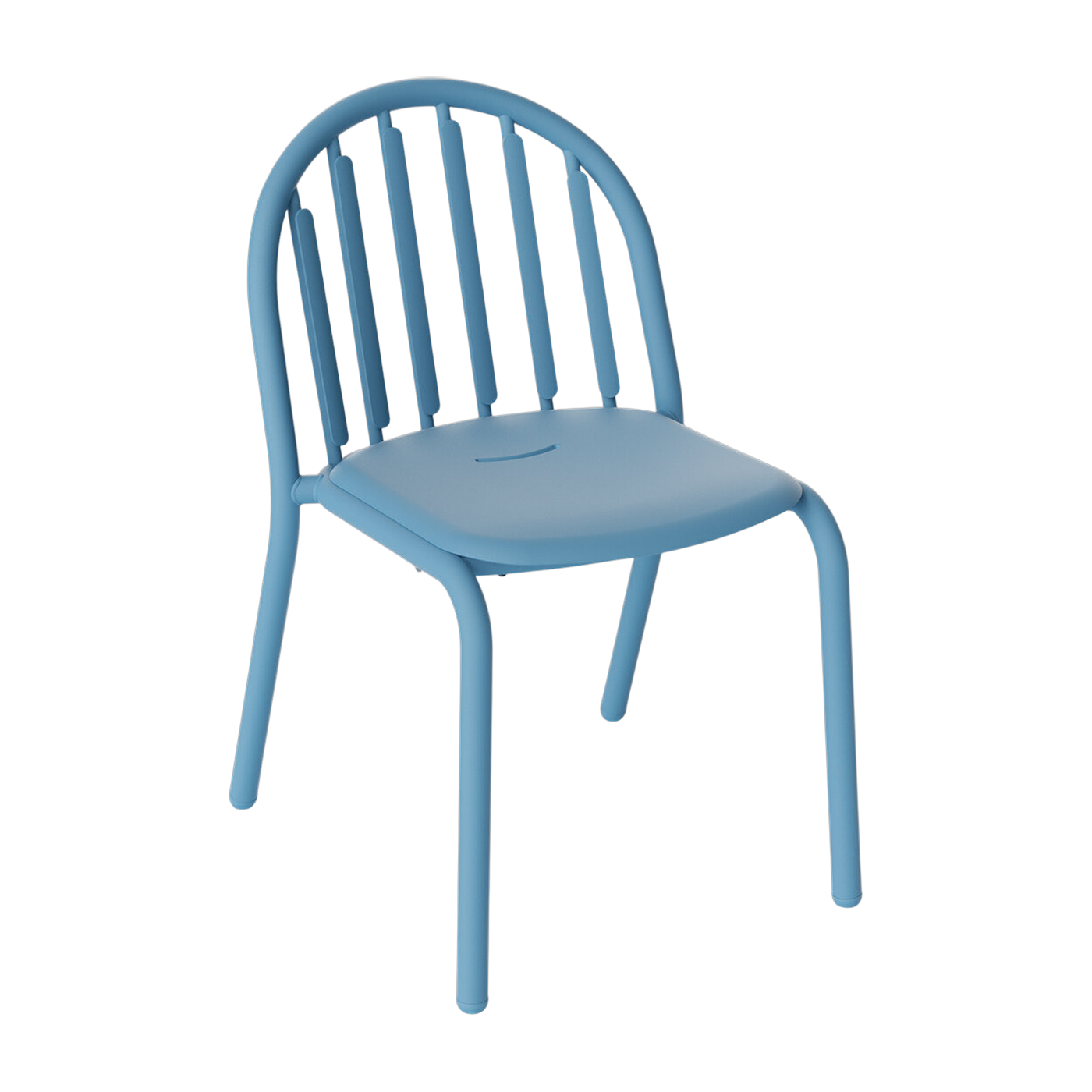 Sedia da giardino blu in alluminio 52x56x80cm Fred's - Fatboy