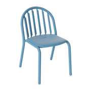 Gartenstuhl aus blauem Aluminium 52x56x80cm Fred's - -. Fatboy