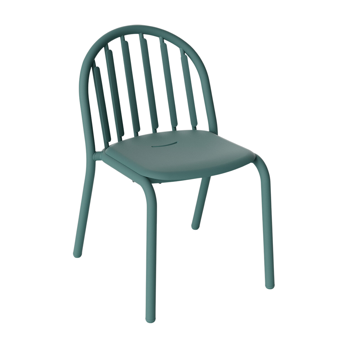 Sedia da giardino in alluminio color salvia scura 52x56x80cm Fred's - Fatboy