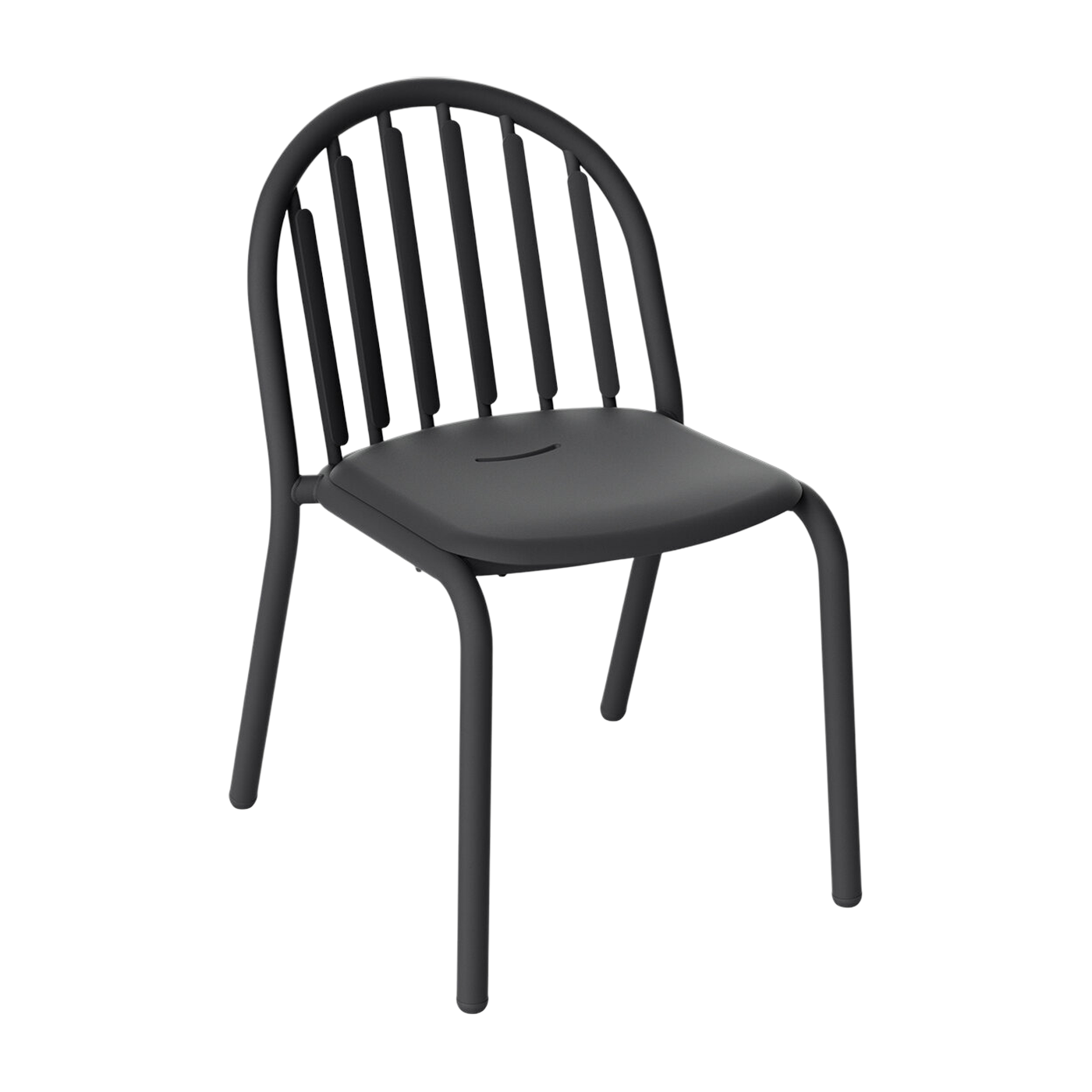 Sedia da giardino in alluminio antracite 52x56x80cm Fred's - Fatboy