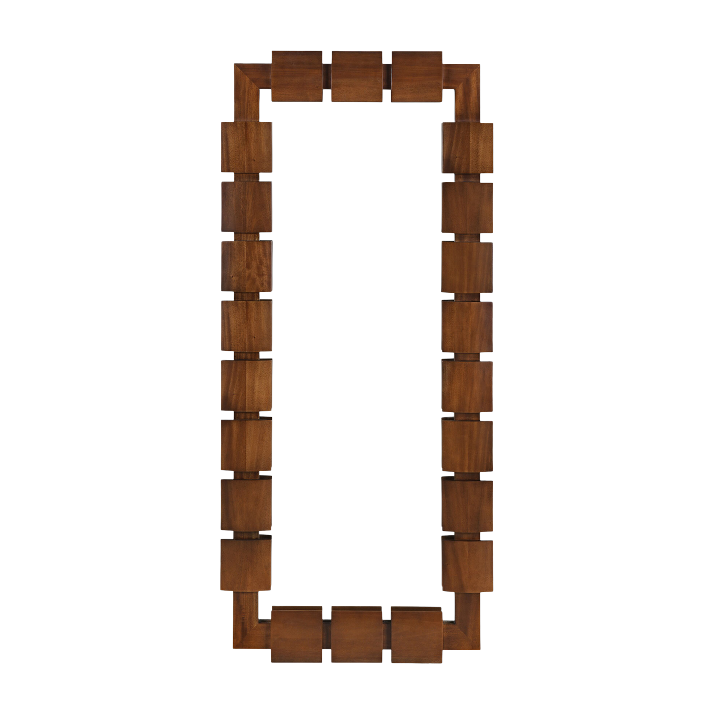 Espejo rectangular en madera de caoba 80x180cm Raba - Versmissen