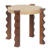 Mindi wood side table 60x52cm Zaka - Versmissen
