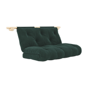 Canapé convertible en polyester seaweed 135x200cm Hooked - Karup Design