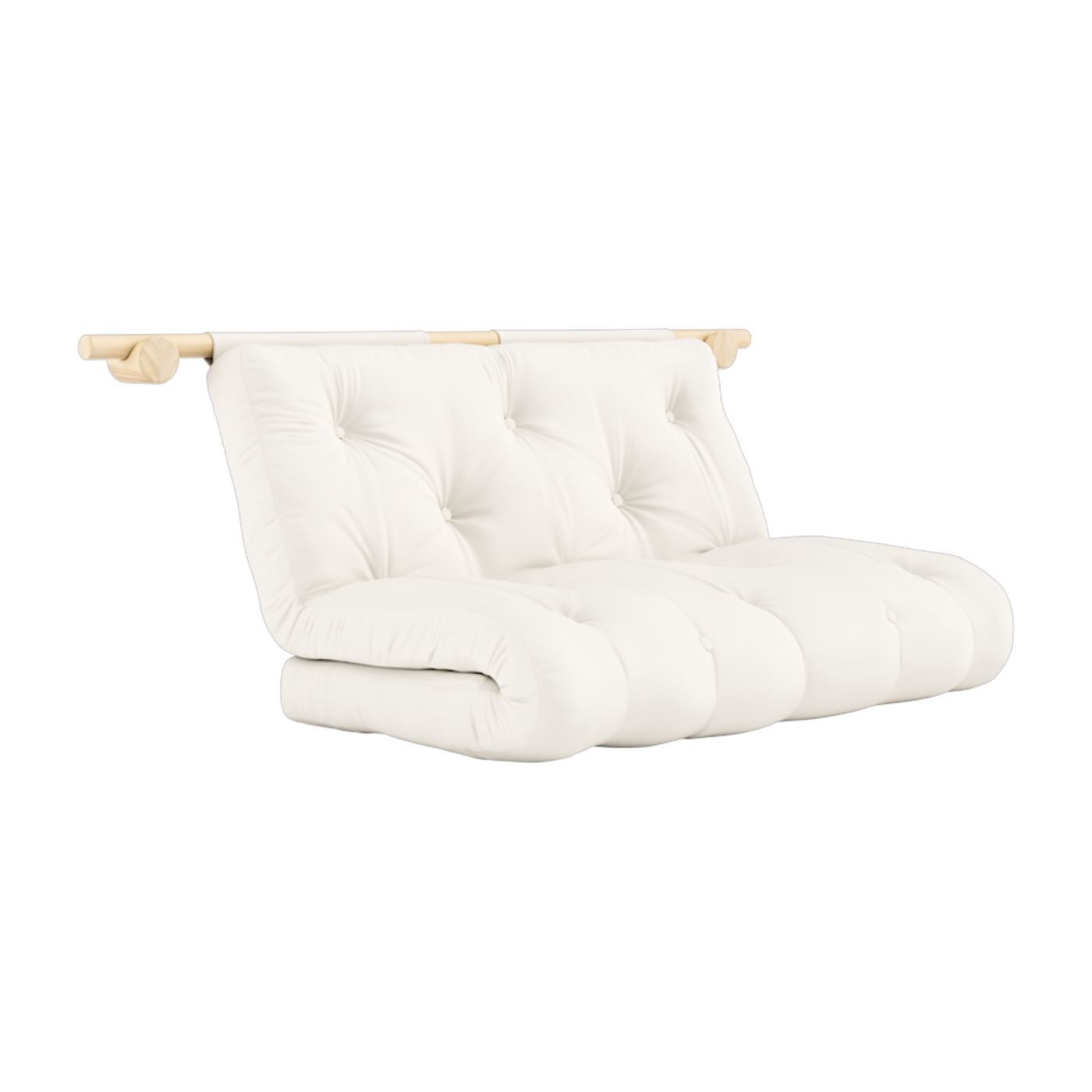 Schlafsofa aus natürlicher Baumwolle 135x200cm Hooked -. Karup Design